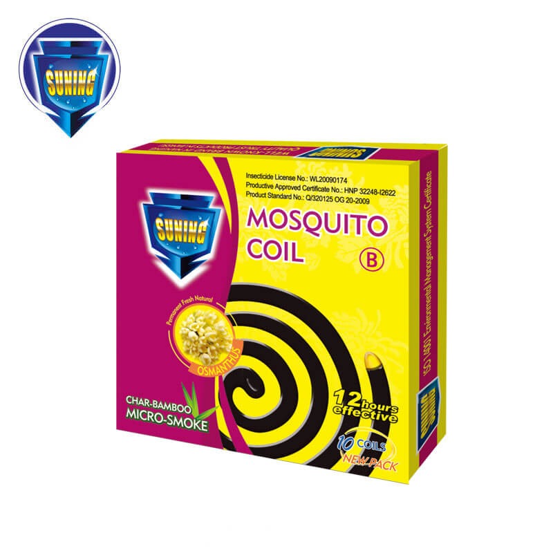 Micro-fumée Mosquito Coil Char-Bamboo Osmanthus
